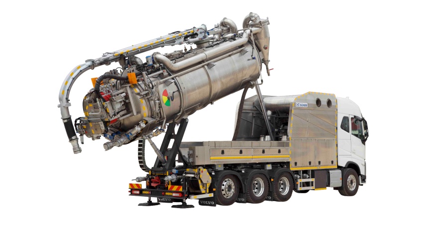 Combined Sewer Cleaning Vehicle