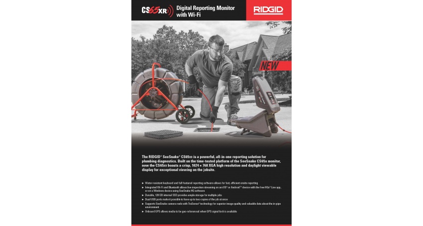 Ridgid CS65XR Monitor
