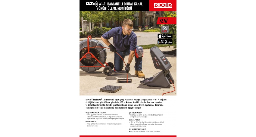 Ridgid CS12x Monitor