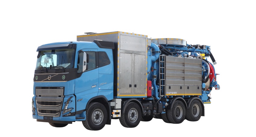 Water Recycling Combined Sewer Truck