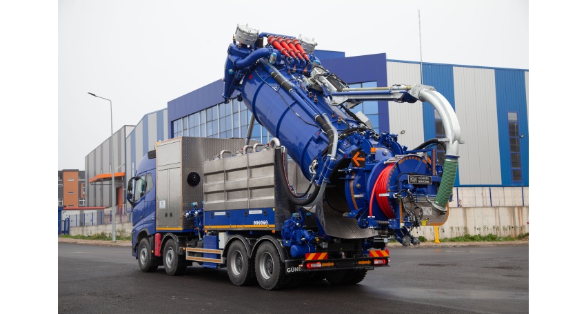 Water Recycling Combined Sewer Truck